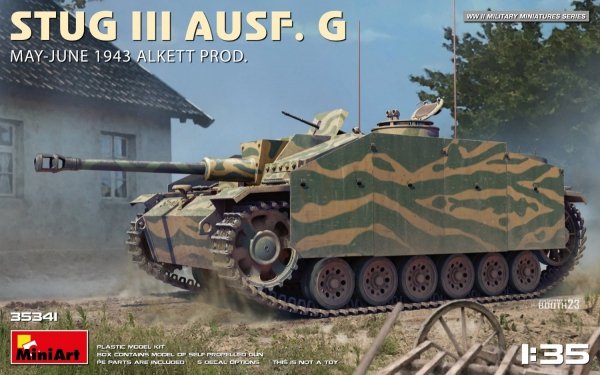 MiniArt 35341 STUG III AUSF. G MAY-JUNE 1943 ALKETT PROD. 1/35