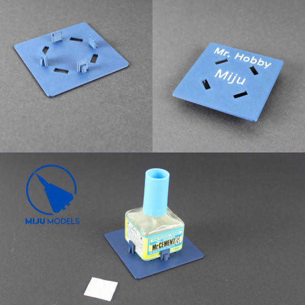 Miju Models HOLDER-GUNZE-BASE-SINGLE Podstawka pojedyncza / Single stand Mr. Hobby 40ml 