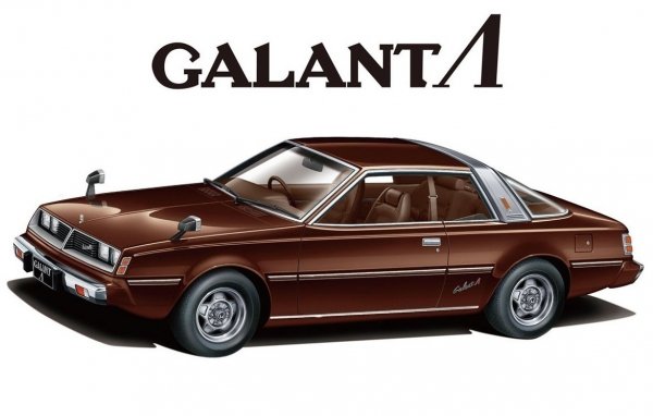 Aoshima 05587 Mitsubishi A133a Galant Lambda 78 (1/24)
