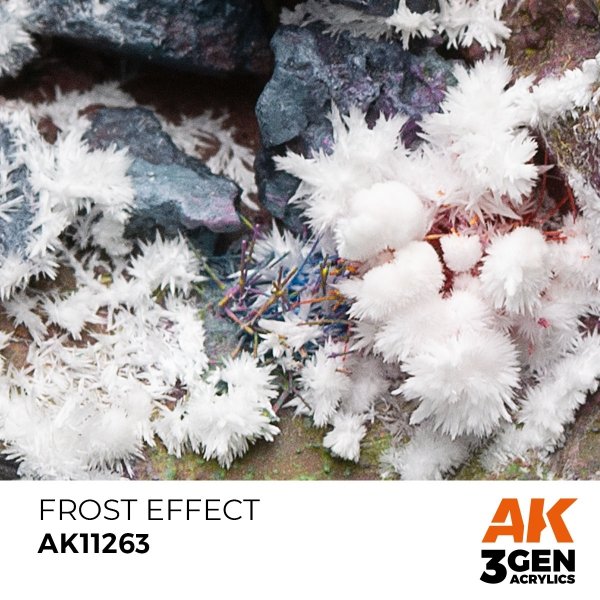 AK Interactive AK11263 FROST EFFECT – EFECTO ESCARCHA 17ml