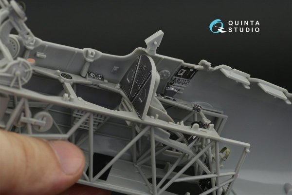 Quinta Studio QD32115 Fairey Swordfish Mk.I 3D-Printed &amp; coloured Interior on decal paper (Trumpeter) 1/32