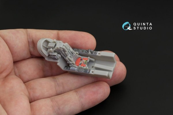 Quinta Studio QD48257 F-20 Tigershark 3D-Printed &amp; coloured Interior on decal paper (Freedom Model) 1/48