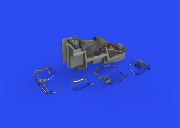 Eduard 648697 Mi-24D cockpit ZVEZDA 1/48