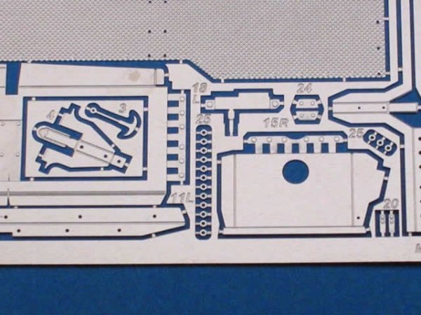 Aber 35198 German anti-tank self proppeled gun Sturmgeschütz III, Ausf.B (Sd.Kfz. 142) - vol. 2 - additional set - fenders (1:35)