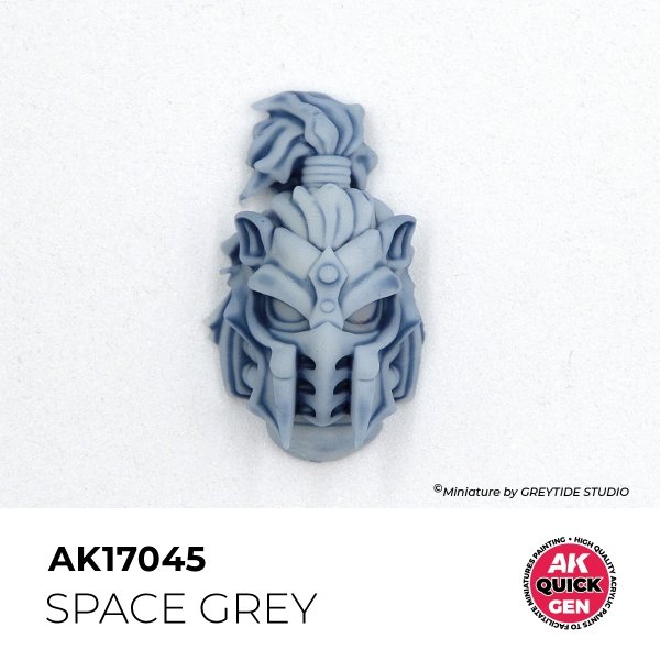AK Interactive AK17045 SPACE GREY – QUICK GEN COLOR 18ml