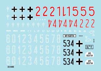Star Decals 35-848 2. Panzer Division in France 1944 1/35