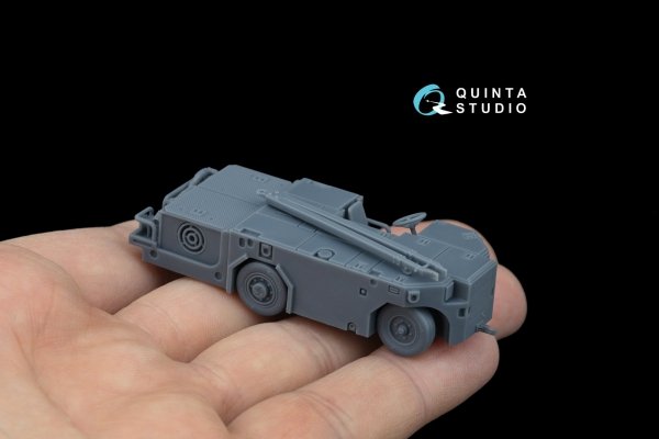 Quinta Studio QT72017 US NAVY AS32A-49 Deck tractor, short/long version, Full kit 1/72