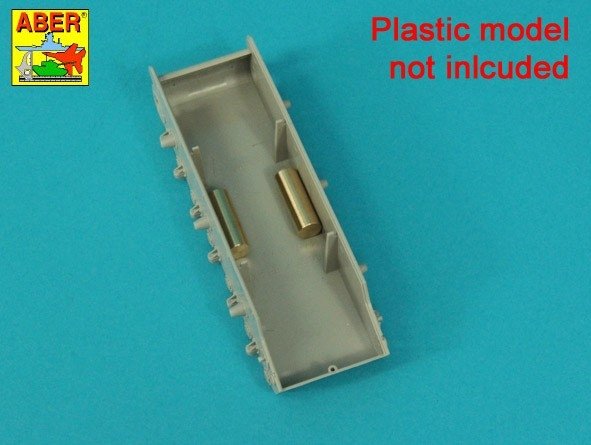 Aber MW-09 Weight for plastic models 25 x 9mm x 4 pcs / Dociążenie do plastikowych modeli 25 x 9mm x 4 szt