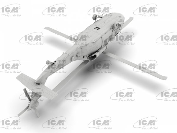 ICM 48361 UH-60A Black Hawk US Military Transport Helicopter 1/48