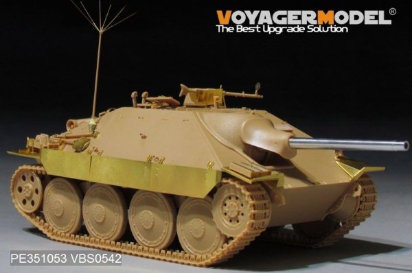 Voyager Model PE351053B WWII German Sd.Kfz.138/2 Hetzer Tank Destroyer Late Version (B ver include Gun Barrel) For ACADMY 13230/13277 1/35