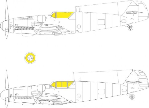 Eduard JX292 Bf 109G-6 TFace BORDER MODEL 1/35