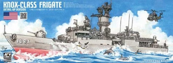 AFV Club SE70003 Knox-Class Frigate Detail-Up Version 1/700