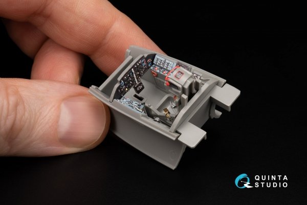 Quinta Studio QD48453 MiG-17F 3D-Printed coloured Interior on decal paper (AMMO/Kinetic) 1/48