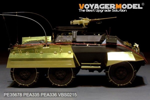 Voyager Model PEA336 WWII U.S.M8/M20 armored car tyre chains (For TAMIYA 35228 35234/ITALERI 6364) 1/35
