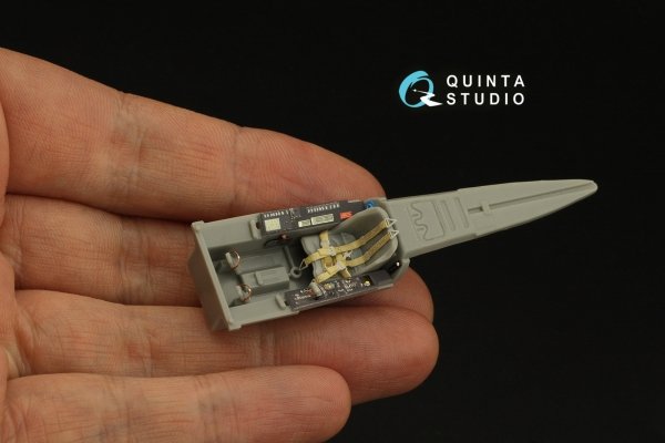 Quinta Studio QD48316 Fw 190A-4 3D-Printed &amp; coloured Interior on decal paper (Hasegawa) 1/48