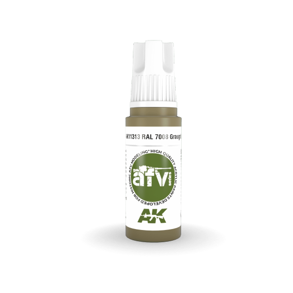 AK Interactive AK11313 RAL 7008 GRAUGRÜN 17ml
