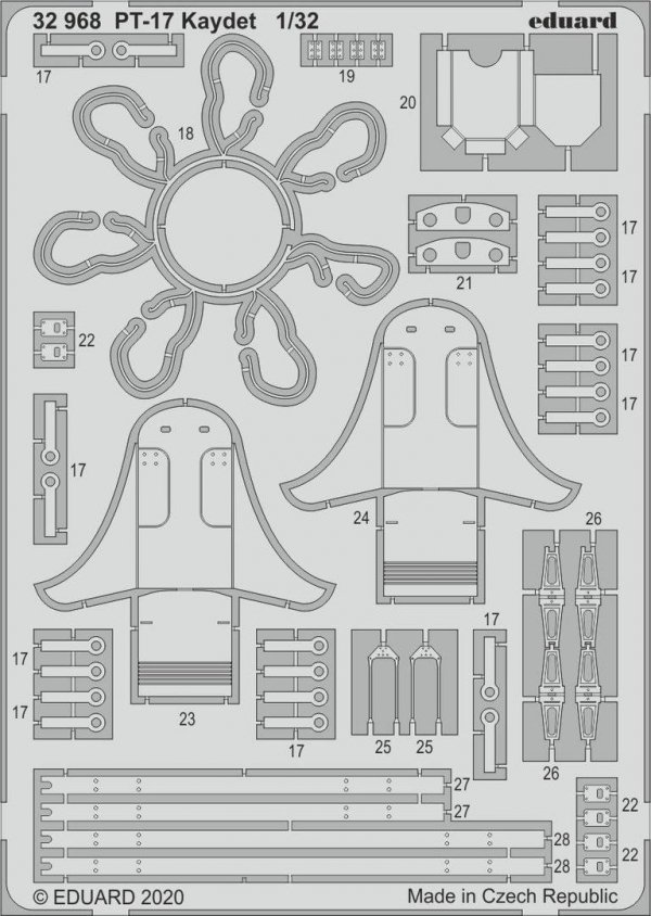 Eduard 32968 PT-17 Kaydet RODEN 1/32