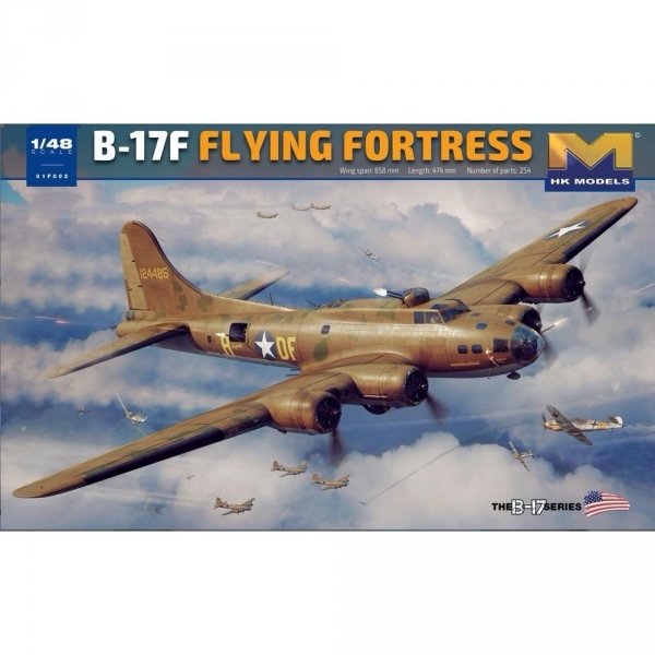 HK Models 01F002 B-17F Flying Fortress (Memphis Belle)  1/48