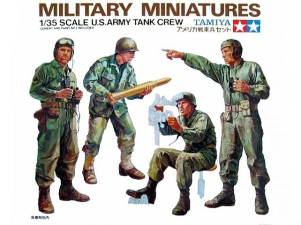 Tamiya 35004 U.S.ARMY TANK CREW (1:35)