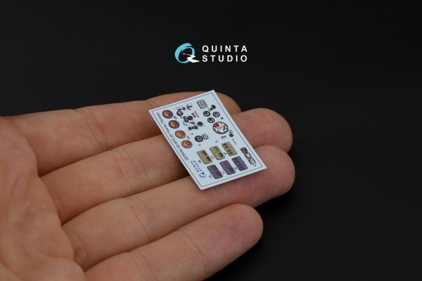 Quinta Studio QD35050 SD.KFZ.251 Family 3D-Printed &amp; coloured Interior on decal paper ( Tamiya ) 1/35