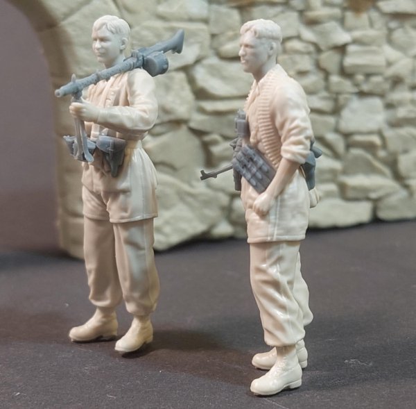 Panzer Art FI35-249 German fallschirmjager MG34 team set 1/35
