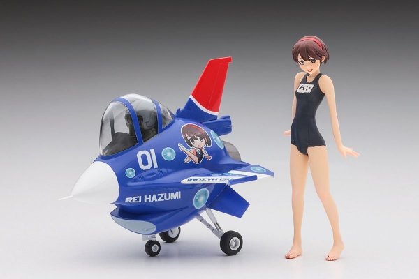 Hasegawa SP372 Egg Girls Collection No.01 &quot;Rei Hazumi&quot; w/ F-2 1/20