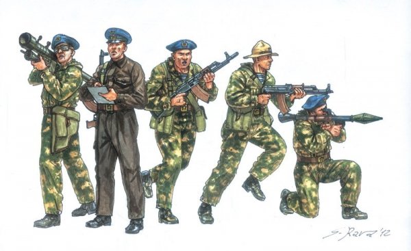 Italeri 6169 SOVIET SPECIAL FORCES 80S 1/72