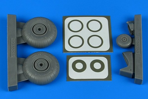 Aires 4831 Do 17Z/Do 215 wheels &amp; paint masks 1/48 ICM