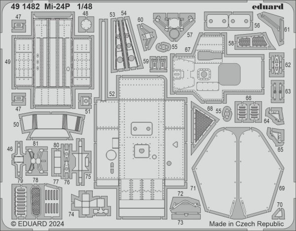 Eduard 491482 Mi-24P TRUMPETER 1/48