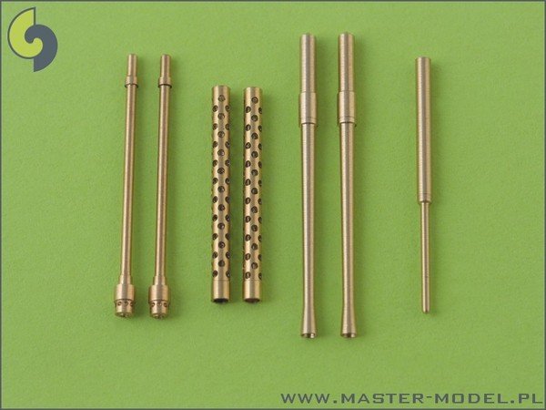 Master AM-32-006 A6M5 Zero armament set (7,7mm, 20mm gun barrels) and Pitot tube (1:32)