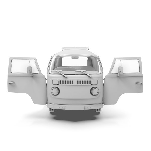AK Interactive AK35025 T2 MODEL 1972 COMMERCIAL VAN 1/35