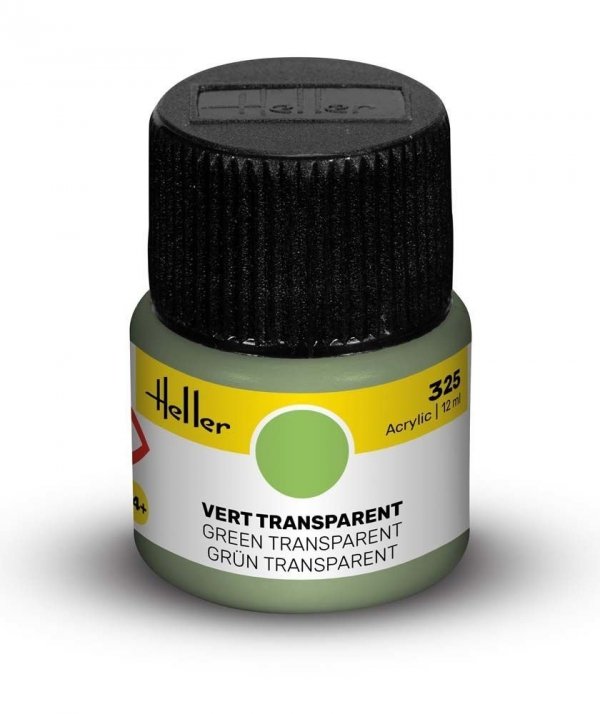 Heller 9325 325 Green Transparent 12ml