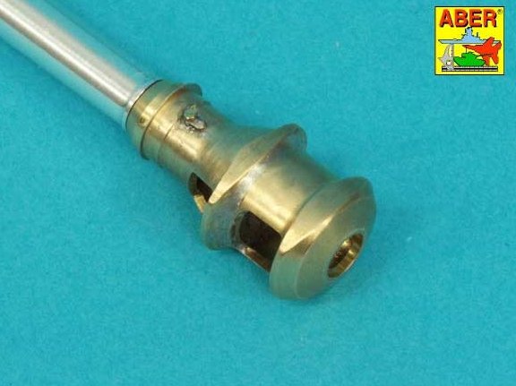 Aber 16l-31 Early Gun Barrel Muzzle Brake for Panzer IV H / StuG III G and PaK 40 1/16