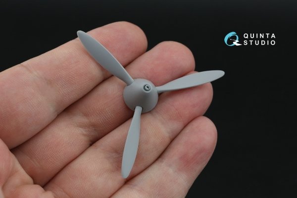 Quinta Studio QT48143 Yak-7B/Yak-9D Ratchet and late Exhaust (Zvezda) 1/48