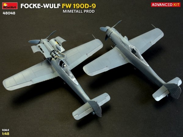 MiniArt 48048 FOCKE-WULF FW 190D-9. MIMETALL PROD. ADVANCED KIT 1/48