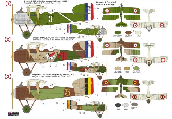 Kovozavody Prostejov KPM0321 Breguet Bre-14A 1/72