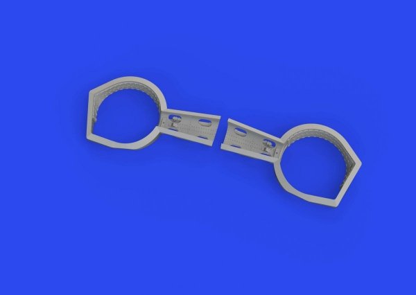 Eduard 672323 Bf 109F/ G wheel bays angular PRINT EDUARD 1/72