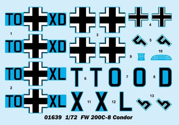 Trumpeter 01639 FW200 C-8 Condor (1:72)