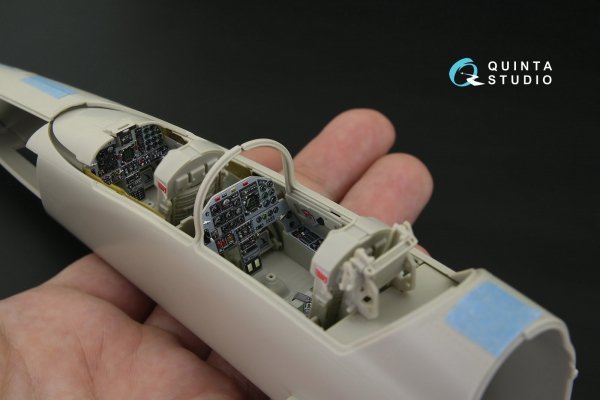 Quinta Studio QD32081 F-5F 3D-Printed coloured Interior on decal paper (for KittyHawk kit) 1/32