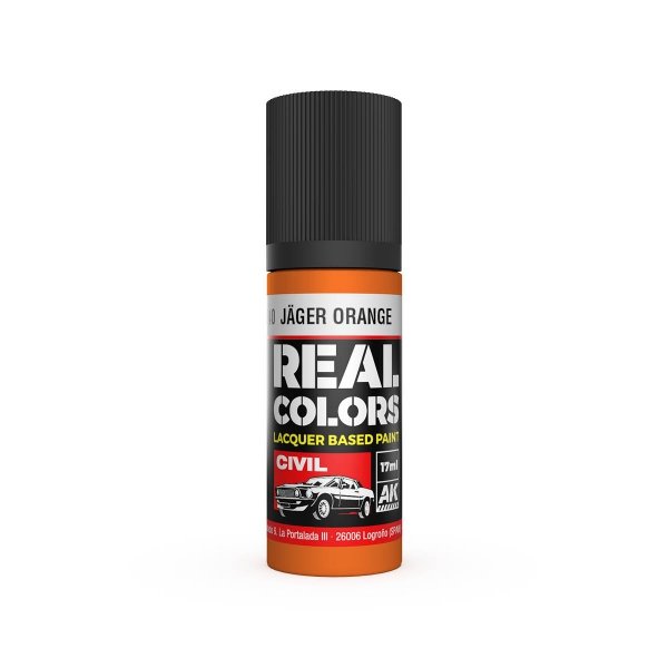 AK Interactive RC840 Jäger Orange 17 ml