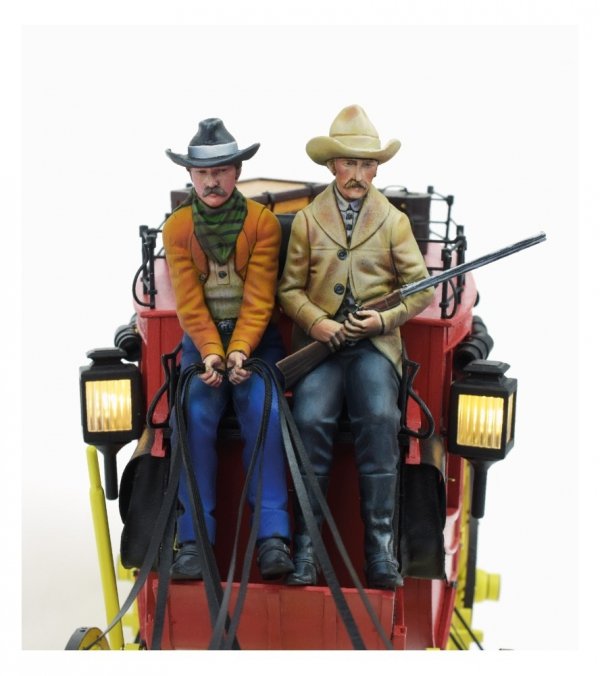 ARTESANIA LATINA 20345F Metalowe Figurki Wild West 4 szt - 1/12