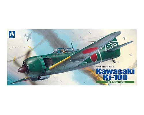 Aoshima 00812 Kawasaki Ki-100 Type 5 Otsu 1:72