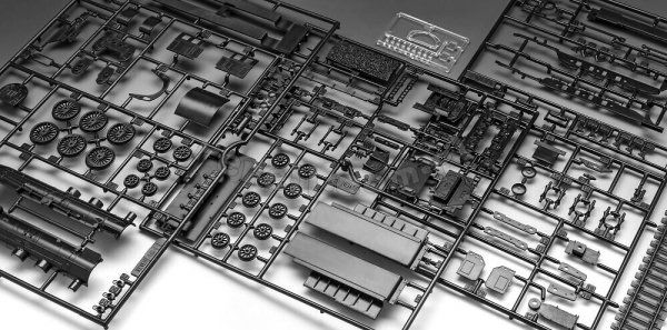 Revell 02167 Schnellzuglokomotive BR 18 505 z Tender 2'3' T38 1/87