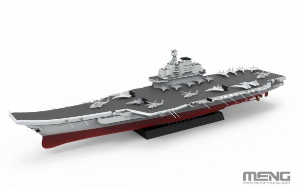 Meng Model PS-010 Aircraft Liaoning 1/700