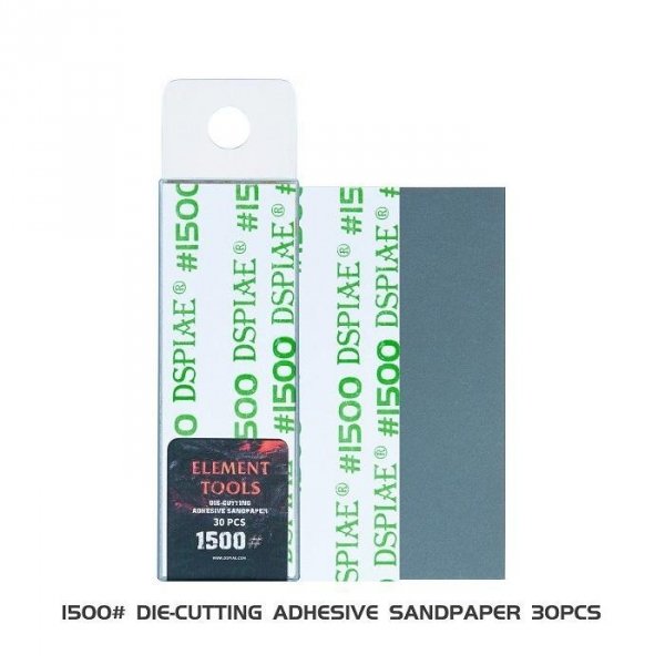 DSPIAE WSP-MA1500 #1500 DIE-CUTTING ADHESIVE SANDPAPER / Samoprzylepny papier ścierny