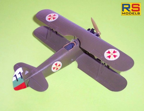 RS Models 92302 Avia Bs.122 Bulgarian Trainer from WWII 1/72