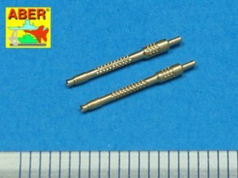 Aber A48 006 Set of 2 barrels for German 13mm aircraft machine guns MG 131 (middle type) (1:48)