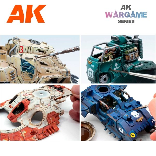 AK Interactive AK14212 YELLOW WASH – WARGAME SERIES 35ml