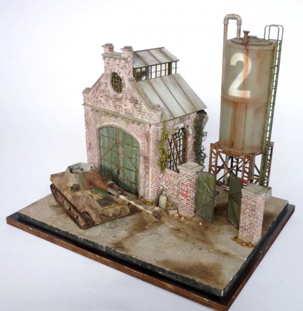RT-Diorama 35287 Industrial tank 1/35