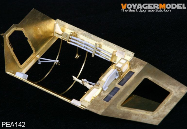 Voyager Model PEA142 WWII German Sd.Kfz.250 NEU Amour Plate (For DRAGON Kit) 1/35